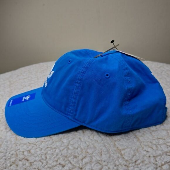 NWT Adidas Relaxed Strap-Back Hat Blue Bird OS - Picture 4 of 7